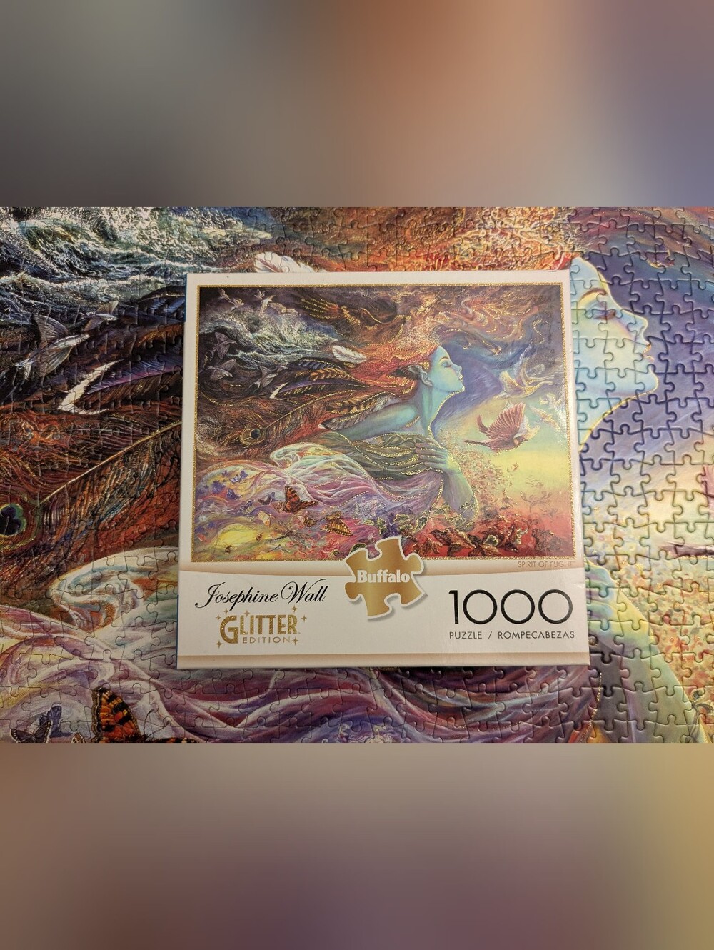 Buffalo Josephine Wall Glitter Edition 1000 Piece Puzzle